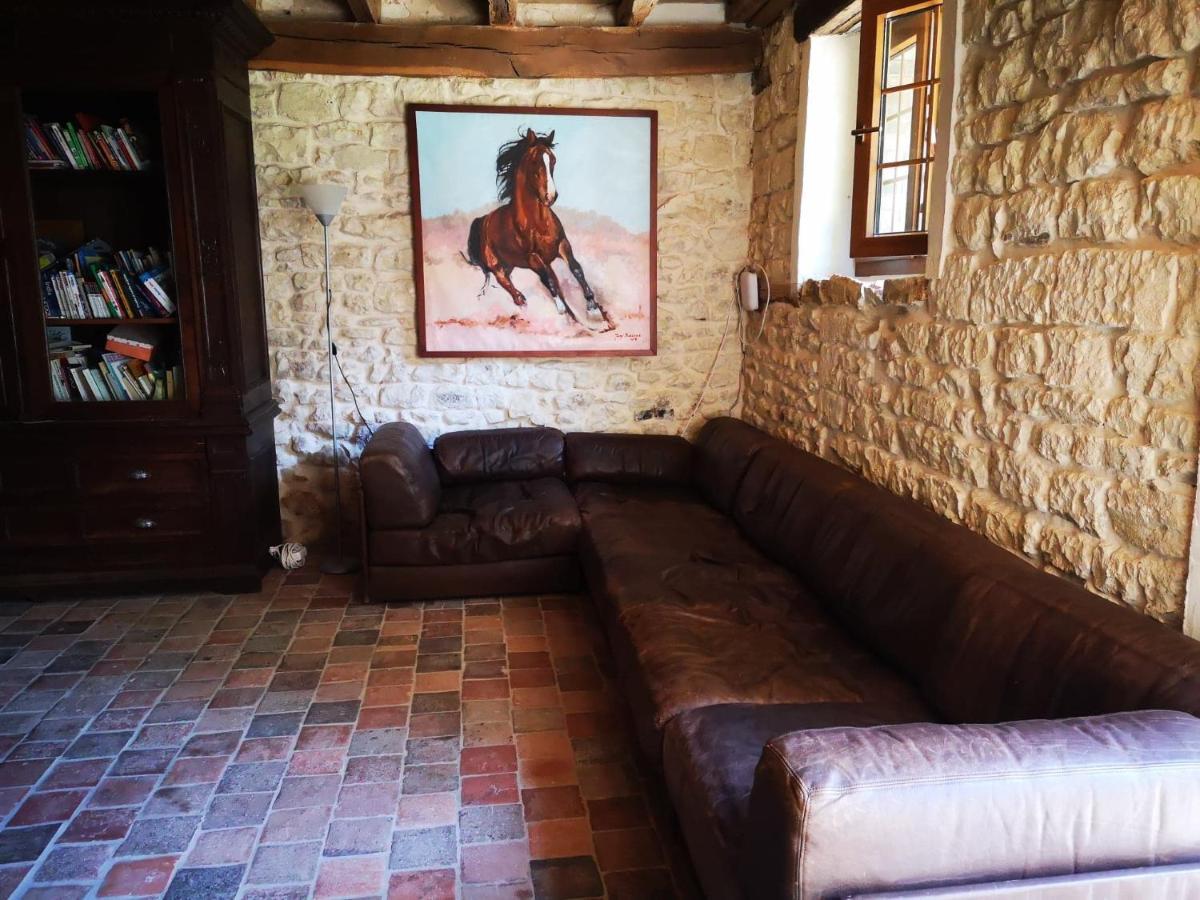 Corps De Ferme Dans Belle Propriete Avec Chiens Et Chevaux Villa Venizy Eksteriør billede